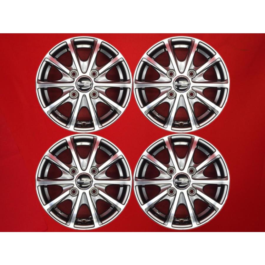 EuroSpeed ユーロスピード V25 中古ホイール 4本 4J 12インチ PCD100 4 