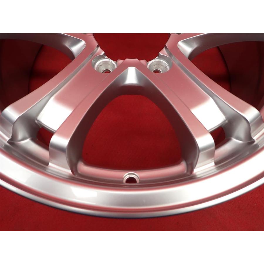 WEDS KEELER FORCE 6スポーク 中古ホイール 4本 7.5J 17インチ PCD139