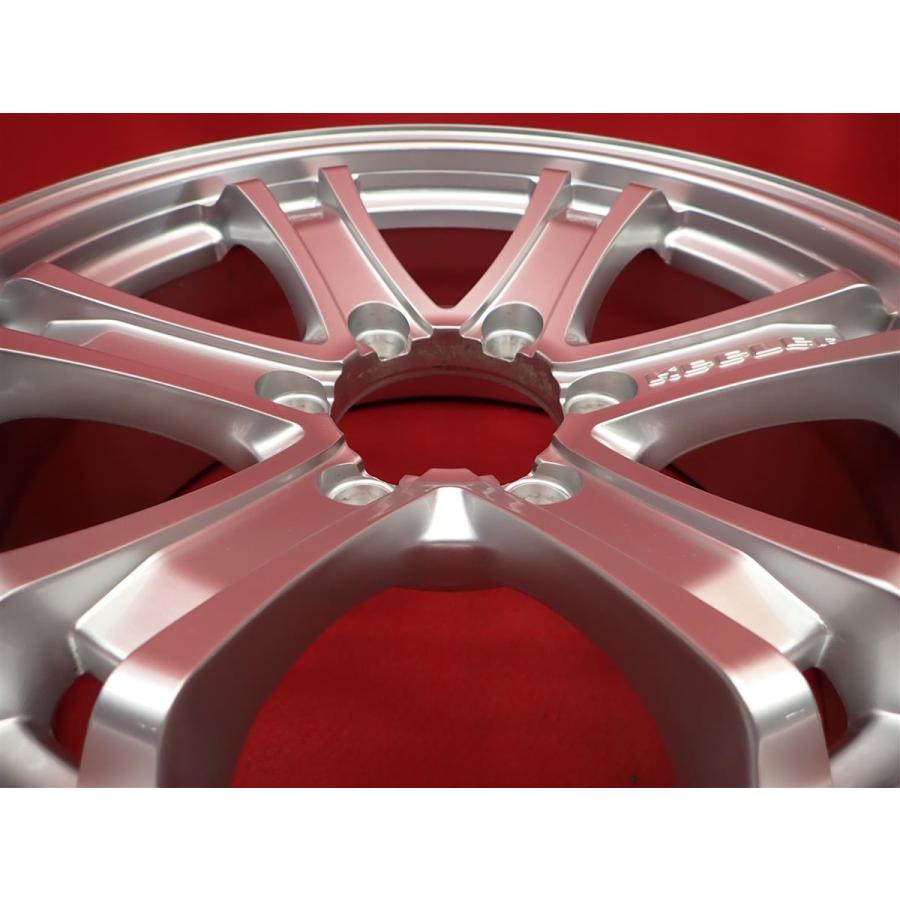 WEDS KEELER FORCE 6スポーク 中古ホイール 4本 7.5J 17インチ PCD139