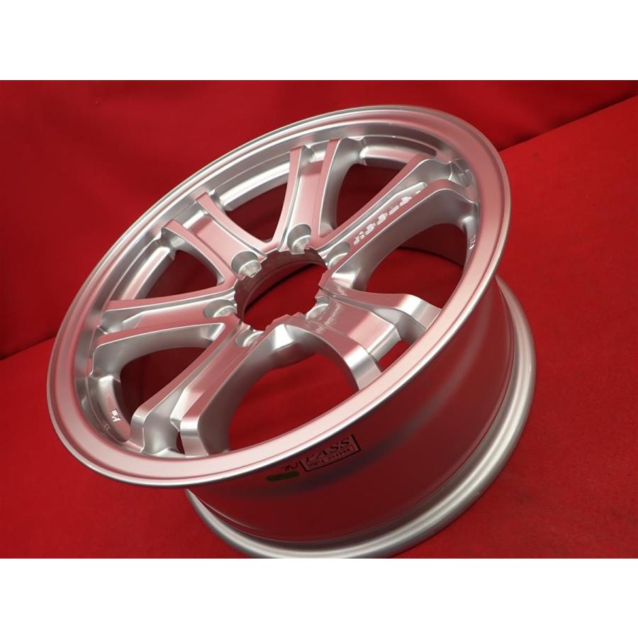 WEDS KEELER FORCE 6スポーク 中古ホイール 4本 7.5J 17インチ PCD139