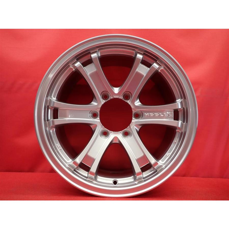 WEDS KEELER FORCE 6スポーク 中古ホイール 4本 7.5J 17インチ PCD139
