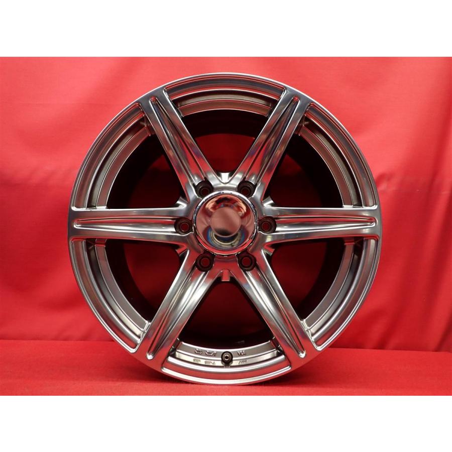 URBAN SPORT アーバンスポーツ 社外ホイール 15インチ 4本 6J6HPCD139.7+35 ハイエース等　(VHL159) クレジットカード QR決済可能 URBAN SPORTS アーバンスポーツ SV ホイール 4本 15インチ 5.5J-15