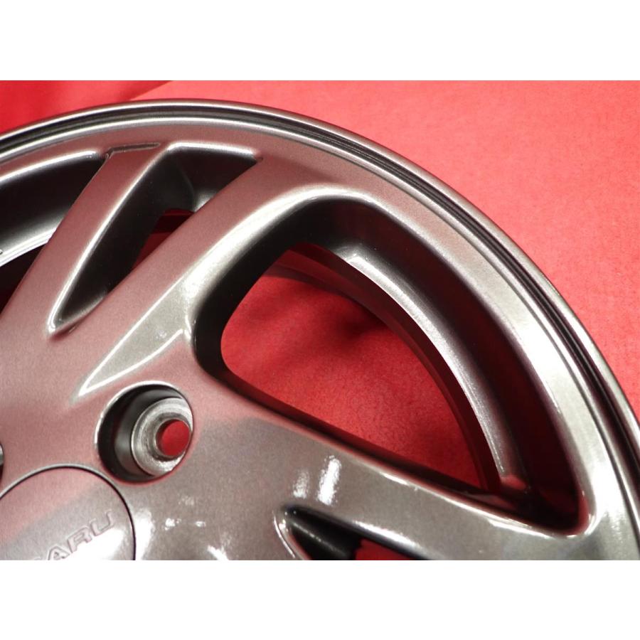 SUBARU スバル プレオ RS 純正 中古ホイール 4本 5J 14インチ PCD100 4 