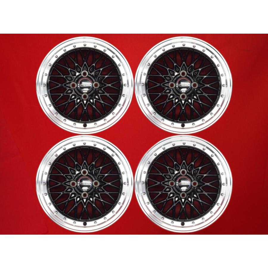 STEINER シュタイナー FTX 中古ホイール 4本 5.5J 15インチ PCD100 4穴 