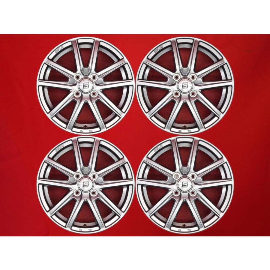 SEIN ザイン SS 中古ホイール 4本 4.5J 15インチ PCD100 4穴 +45 ハブ 