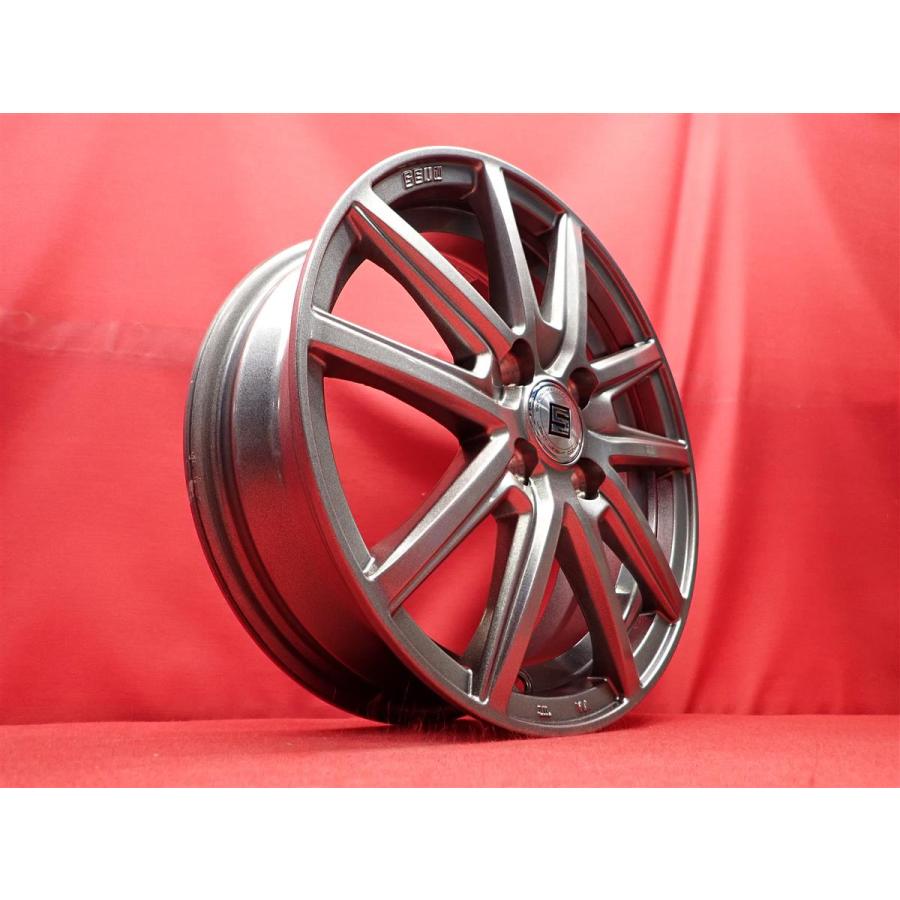 SEIN ザイン SS 中古ホイール 4本 4.5J 15インチ PCD100 4穴 +45 ハブ 