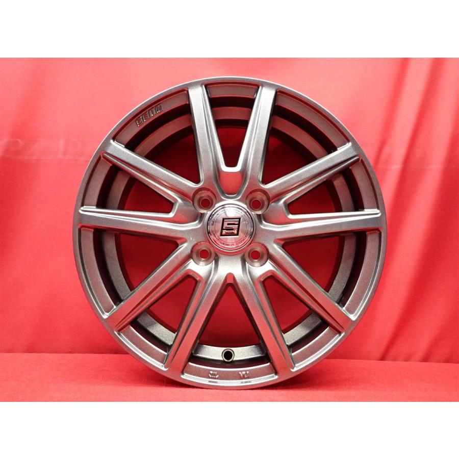 SEIN ザイン SS 中古ホイール 4本 4.5J 15インチ PCD100 4穴 +45 ハブ 