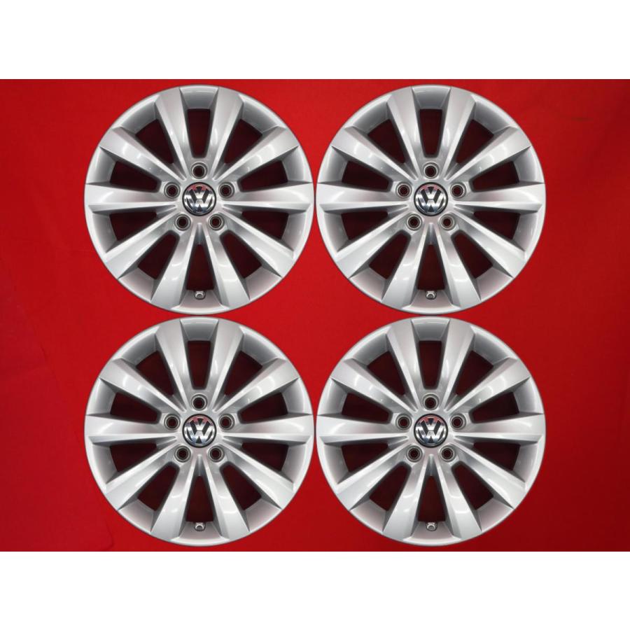 VOLKSWAGEN ザ ビートル 純正 5スポーク 中古ホイール 4本 6.5J 16