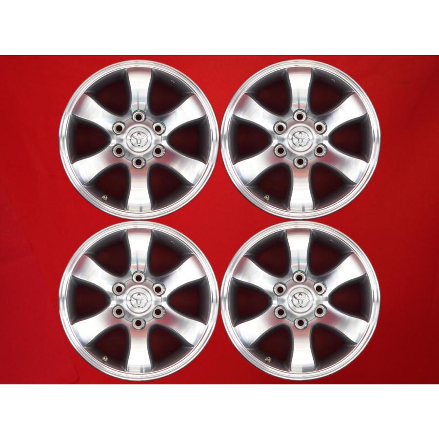 トヨタ ランクル プラド 120系 純正ホイール TOYOTA トヨタ ランドクルーザー プラド 120系 純正 中古ホイール 4本