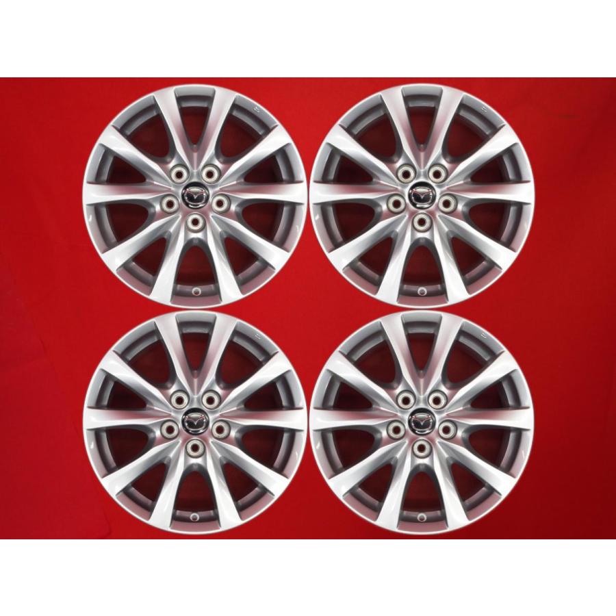 MAZDA マツダ アテンザ GJ系 純正 5スポーク 中古ホイール 4本 7.5J 17 