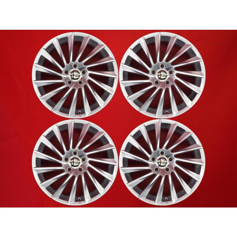 ジュリエッタQV  18インチ 純正ホイール4本 タイヤ付き アルファロメオ ジュリエッタ純正18inch | 中古タイヤ・ホイール専門店