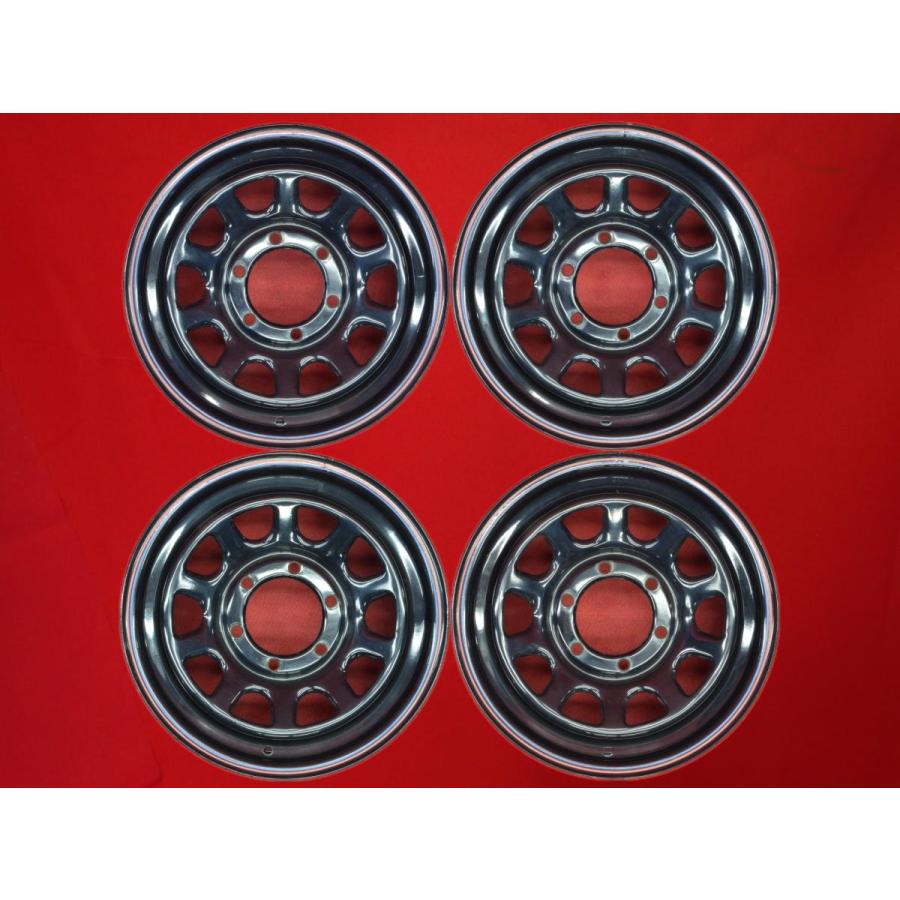 デイトナホイール　旧車 Daytona デイトナ スチールホイール 中古ホイール 4本 7J PCD139.7 6穴