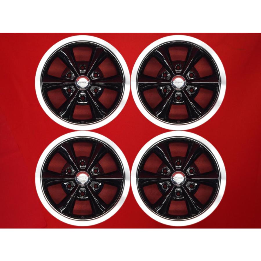 中古アルミ15x6.0J 　6穴　ハイエース用　4本セット thrust スラスト six 中古ホイール 4本 6.5J 15インチ PCD139.7 6穴 +
