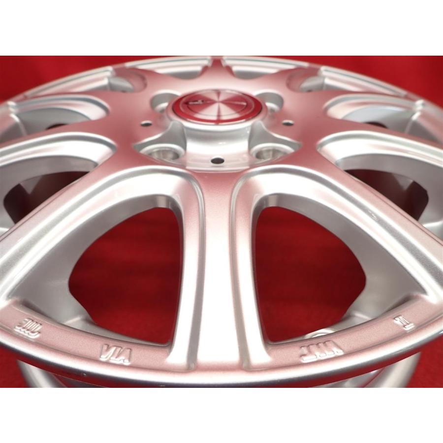 LAUFBAHN ラウフバーン 10スポーク 中古ホイール 4本 4J 13インチ PCD100 4穴 +45 ハブ73 スペーシア N-BOX ek 等 軽自動車全般へ aa13の画像