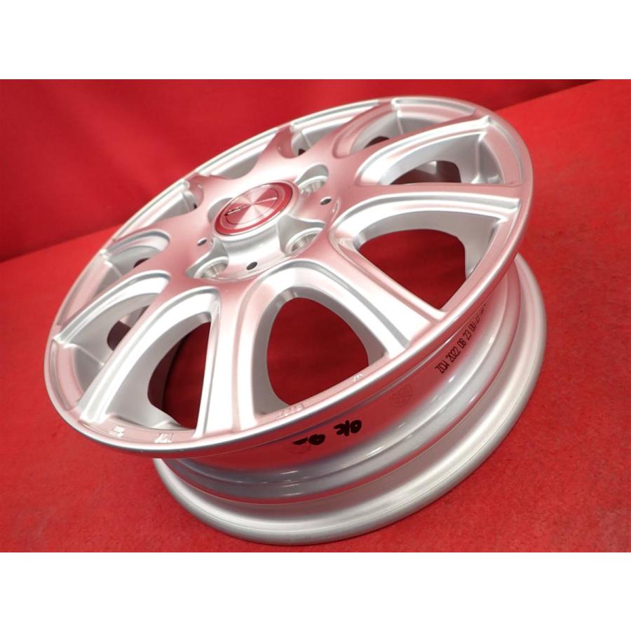 LAUFBAHN ラウフバーン 10スポーク 中古ホイール 4本 4J 13インチ PCD100 4穴 +45 ハブ73 スペーシア N-BOX ek 等 軽自動車全般へ aa13の画像