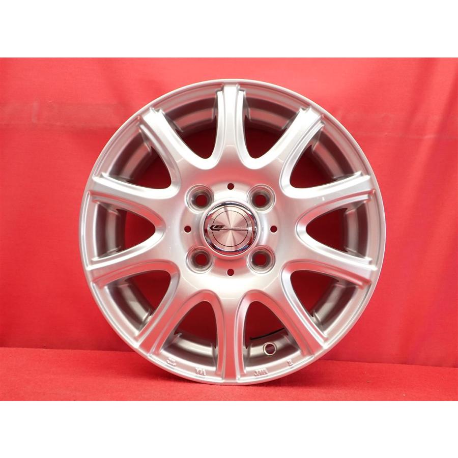 LAUFBAHN ラウフバーン 10スポーク 中古ホイール 4本 4J 13インチ PCD100 4穴 +45 ハブ73 スペーシア N-BOX ek 等 軽自動車全般へ aa13の画像