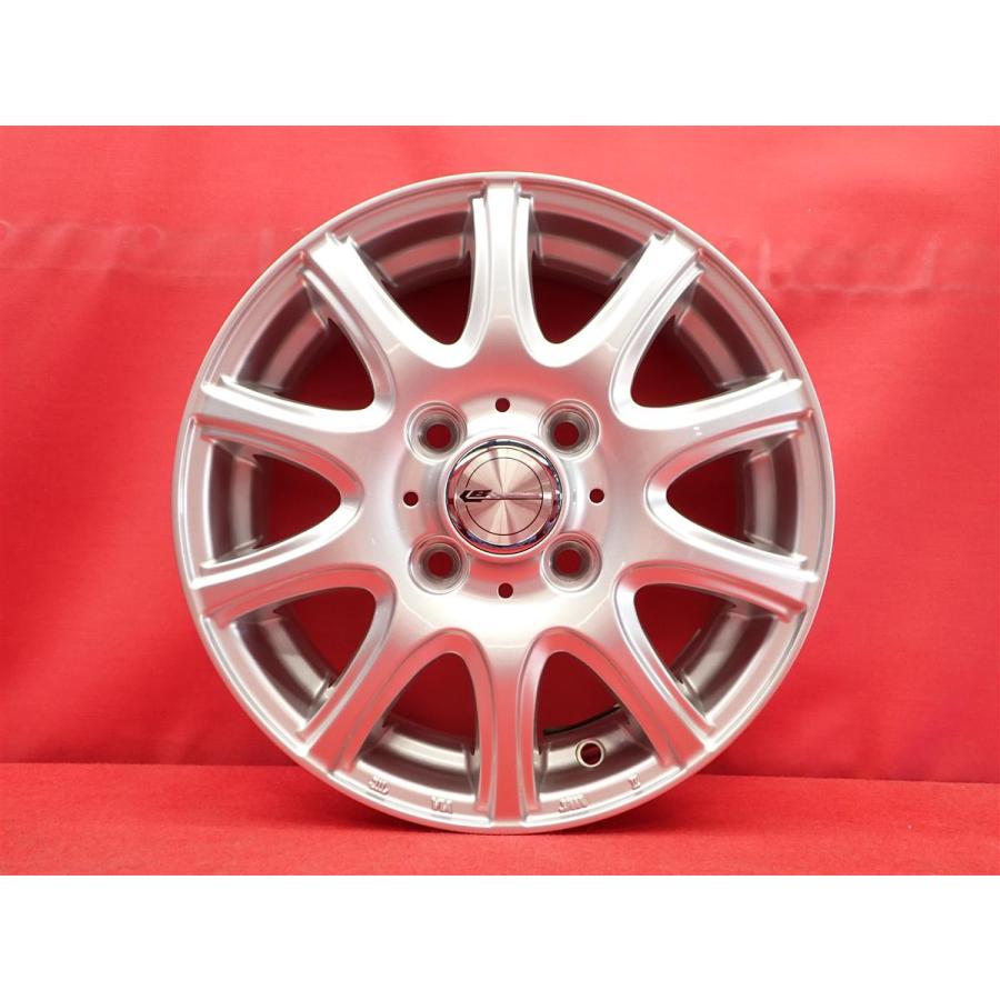 LAUFBAHN ラウフバーン 10スポーク 中古ホイール 4本 4J 13インチ PCD100 4穴 +45 ハブ73 スペーシア N-BOX ek 等 軽自動車全般へ aa13の画像