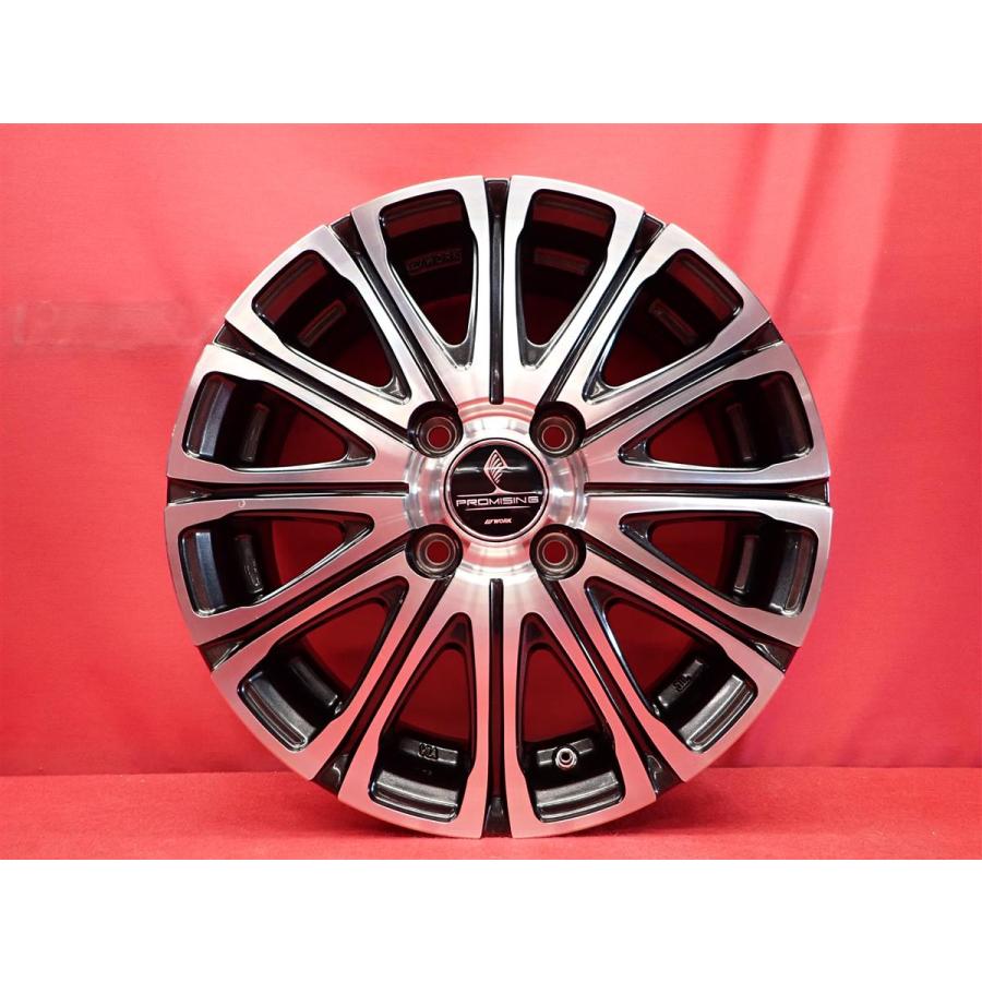 WORK PROMISING プロミッシング STYLE V 中古ホイール 4本 4.5J 14