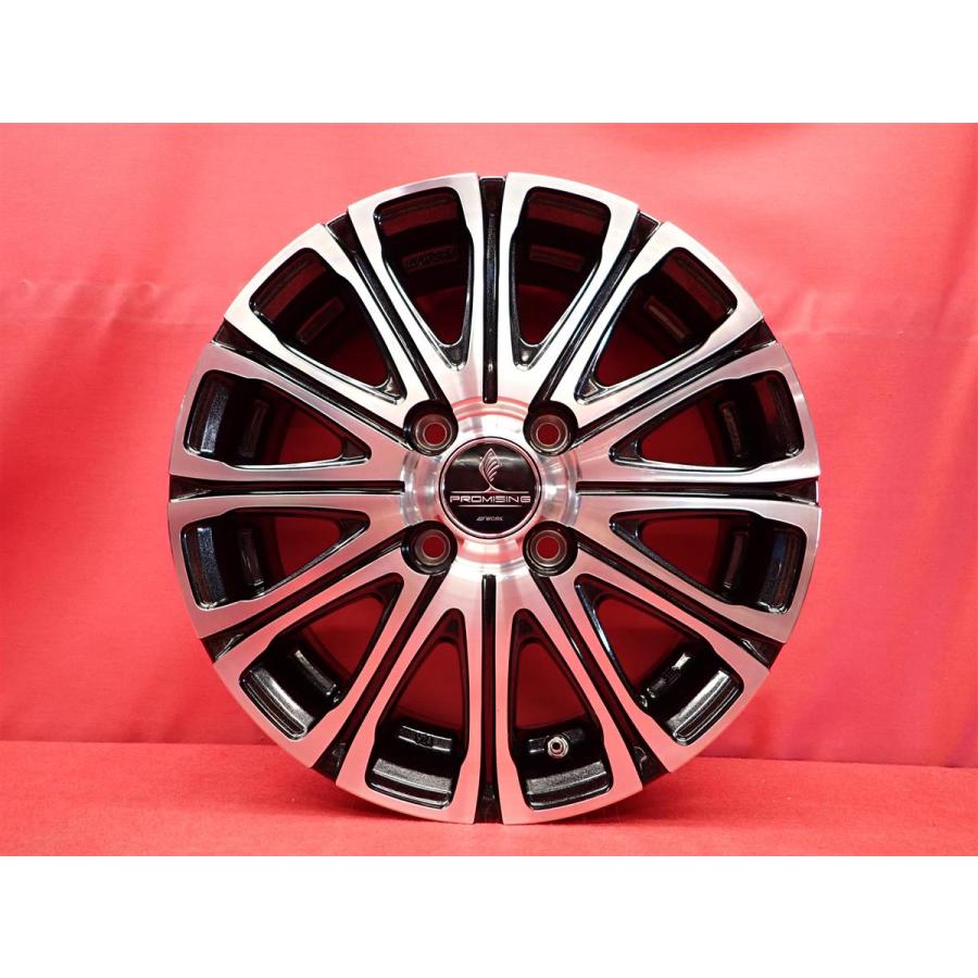 WORK PROMISING プロミッシング STYLE V 中古ホイール 4本 4.5J 14