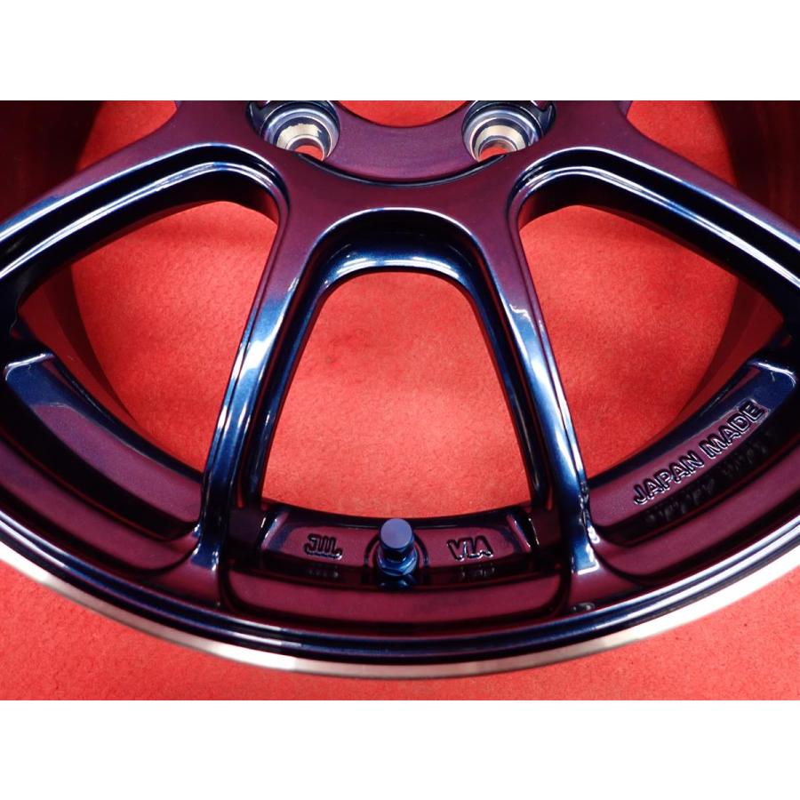 軽量 1本4.8kg ADVAN アドバンレーシング RZ2 中古ホイール 4本 5J 15