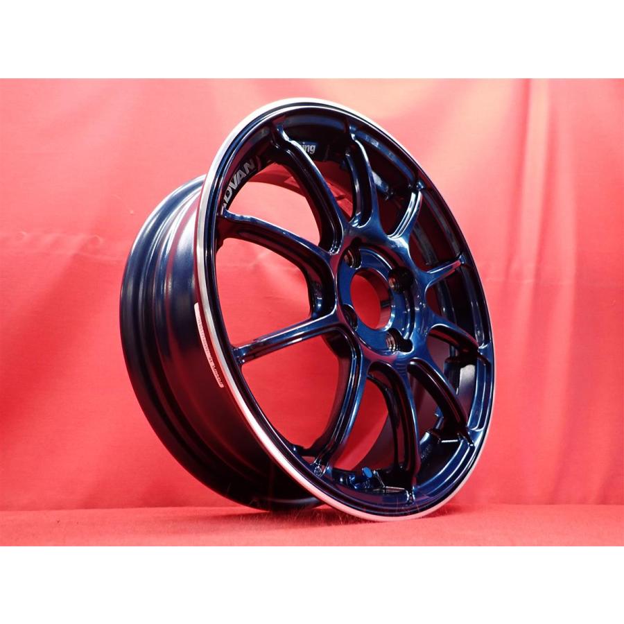 軽量 1本4.8kg ADVAN アドバンレーシング RZ2 中古ホイール 4本 5J 15