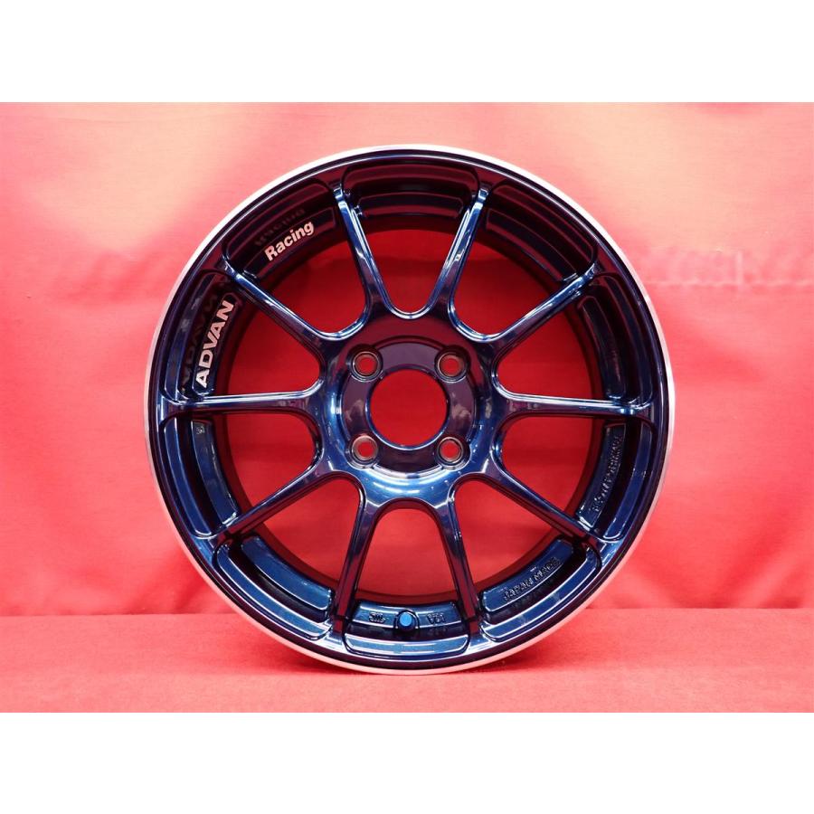 軽量 1本4.8kg ADVAN アドバンレーシング RZ2 中古ホイール 4本 5J 15