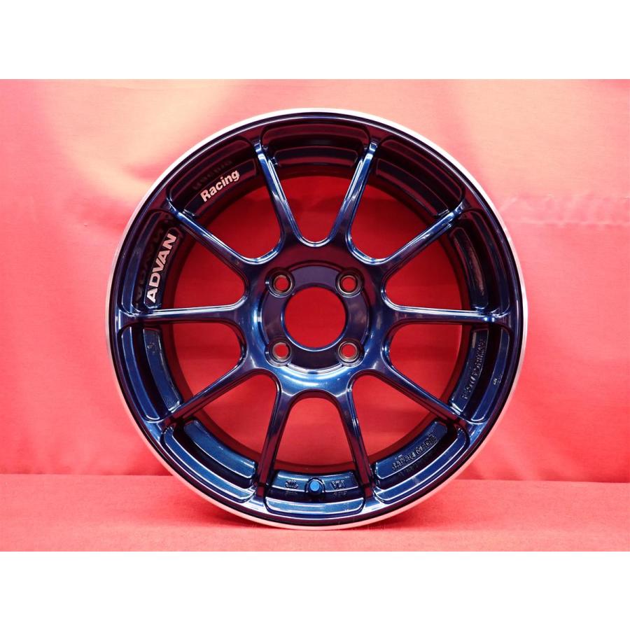 軽量 1本4.8kg ADVAN アドバンレーシング RZ2 中古ホイール 4本 5J 15