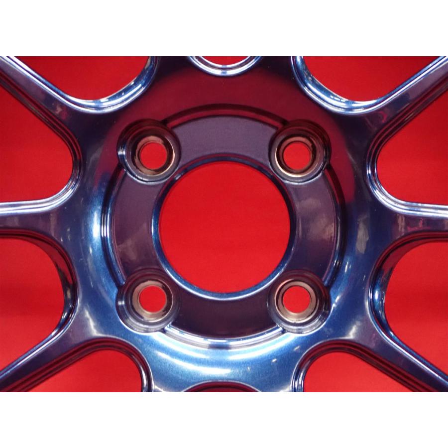 軽量 1本4.8kg ADVAN アドバンレーシング RZ2 中古ホイール 4本 5J 15