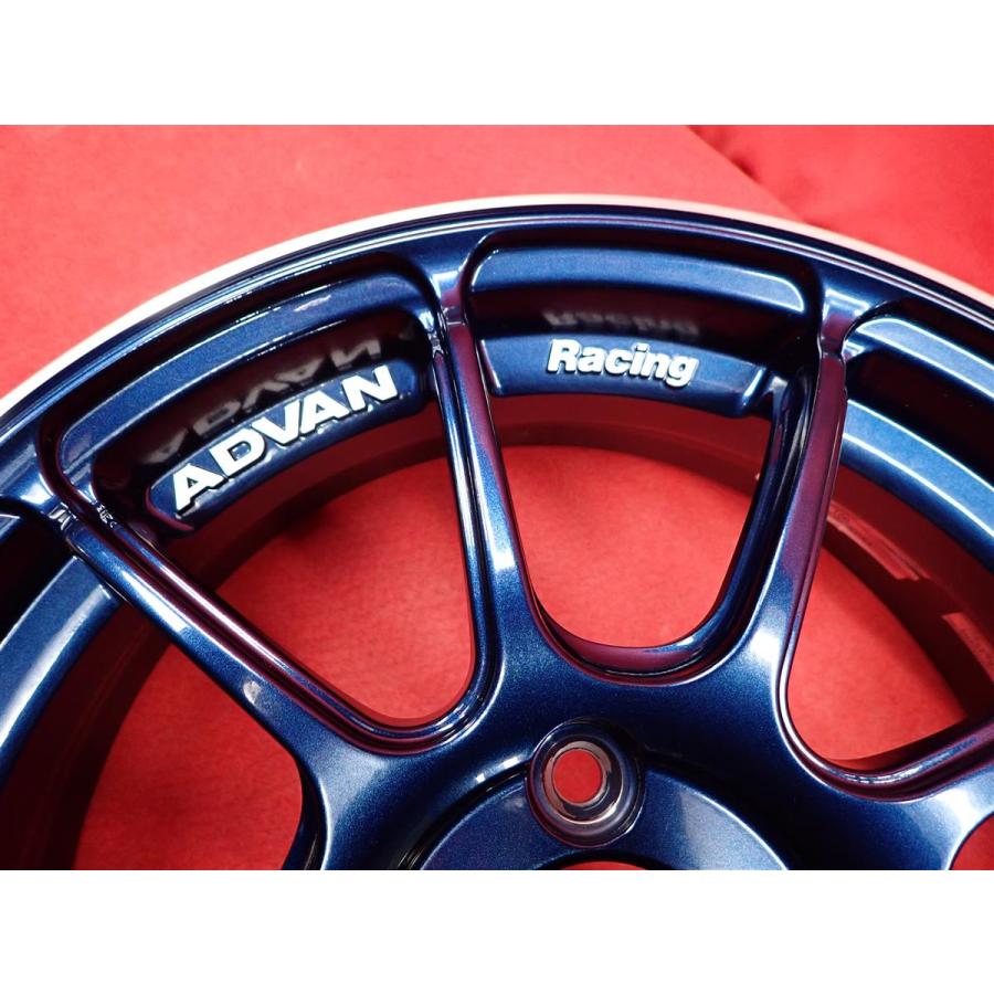 軽量 1本4.8kg ADVAN アドバンレーシング RZ2 中古ホイール 4本 5J 15
