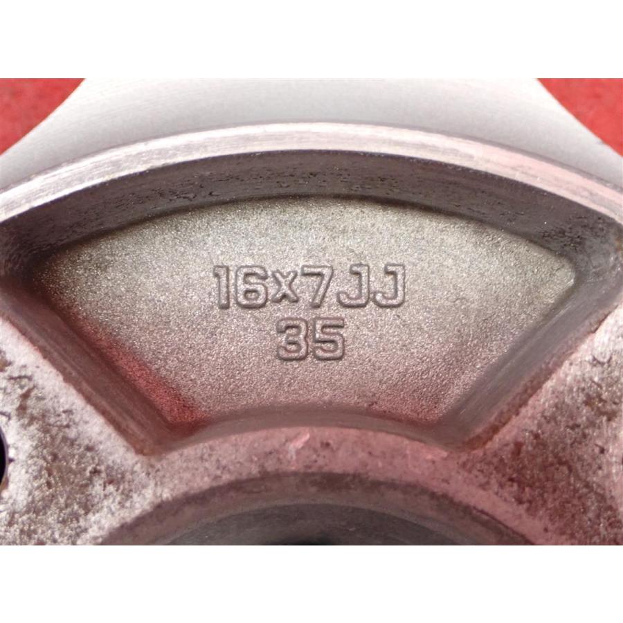 軽量 1本7.7/7.8kg エンケイ ENKEI RP-01 中古ホイール 4本 7/8J 16