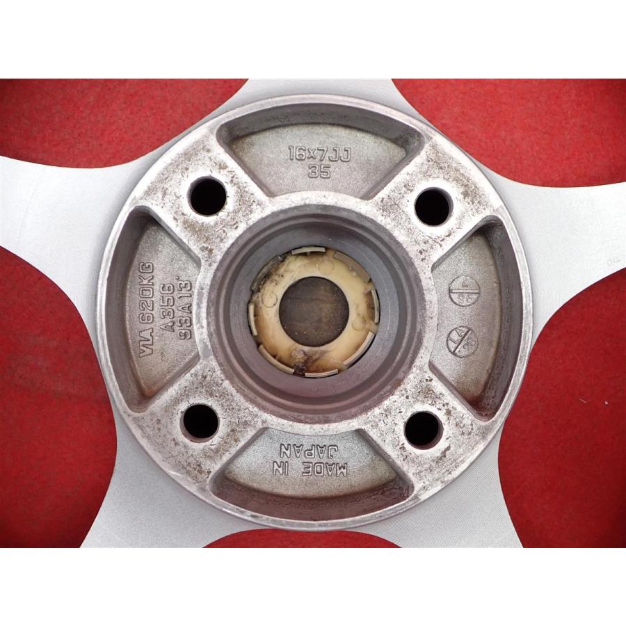 軽量 1本7.7/7.8kg エンケイ ENKEI RP-01 中古ホイール 4本 7/8J 16