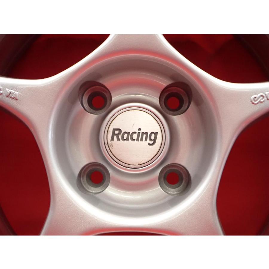 軽量 1本7.7/7.8kg エンケイ ENKEI RP-01 中古ホイール 4本 7/8J 16