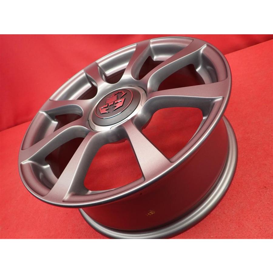 キズ無し 美品 ABARTH アバルト 500 純正 8スポーク 中古ホイール 4本