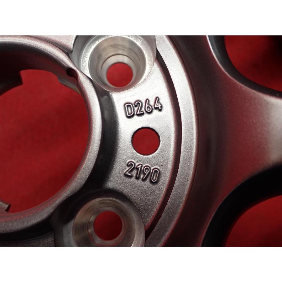 キズ無し 美品 ABARTH アバルト 500 純正 8スポーク 中古ホイール 4本