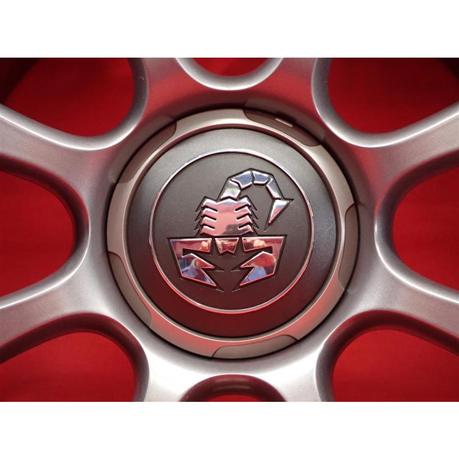 キズ無し 美品 ABARTH アバルト 500 純正 8スポーク 中古ホイール 4本