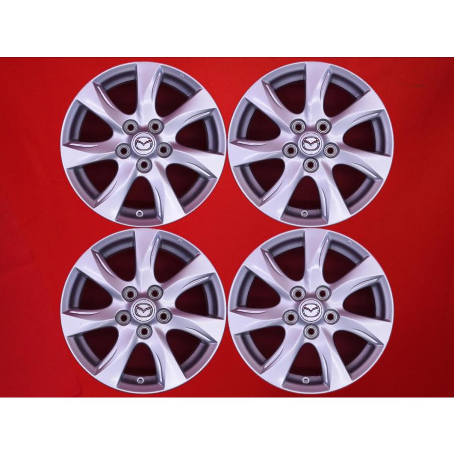 MAZDA マツダ アクセラスポーツ 20S BLEFW 純正 中古ホイール 4本 6.5J