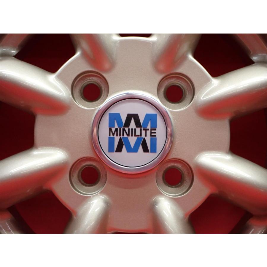 希少 SUBARU スバル 純正 MINI LITE 中古ホイール 4本 4J 12インチ 