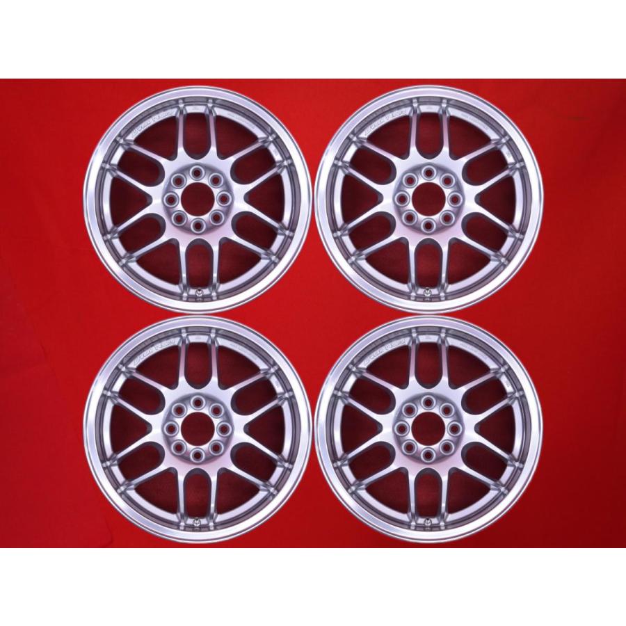 WORK RSβ 15インチ タイヤホイールセット 絶版 希少 WORK Ewing RS-β 中古ホイール 4本 6.5J 15インチ PCD100 4