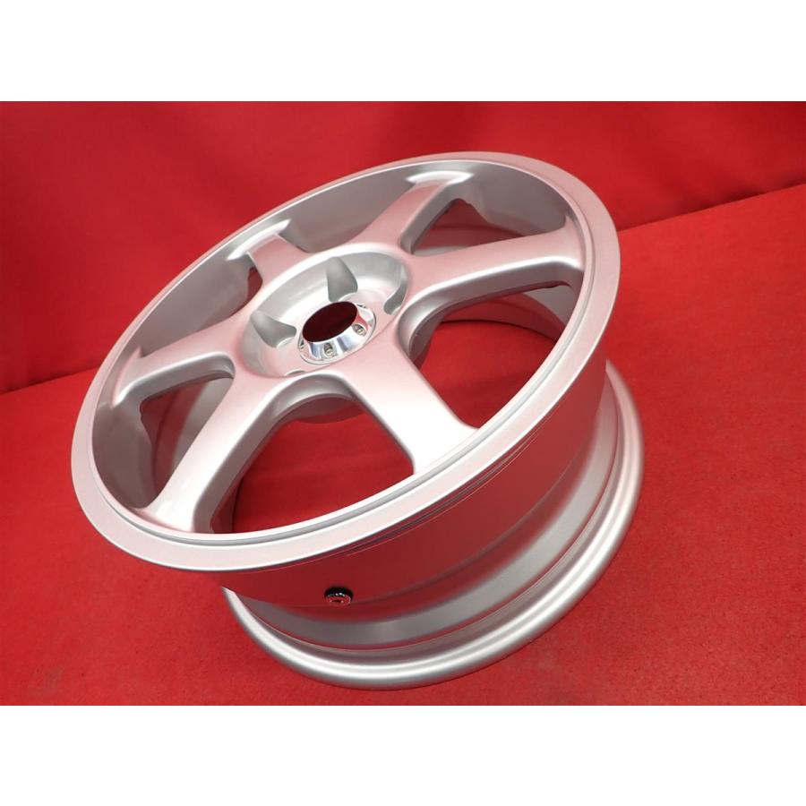 軽量 1本7.5kg AVS モデル6 中古ホイール 4本 7J 16インチ PCD114.3 5