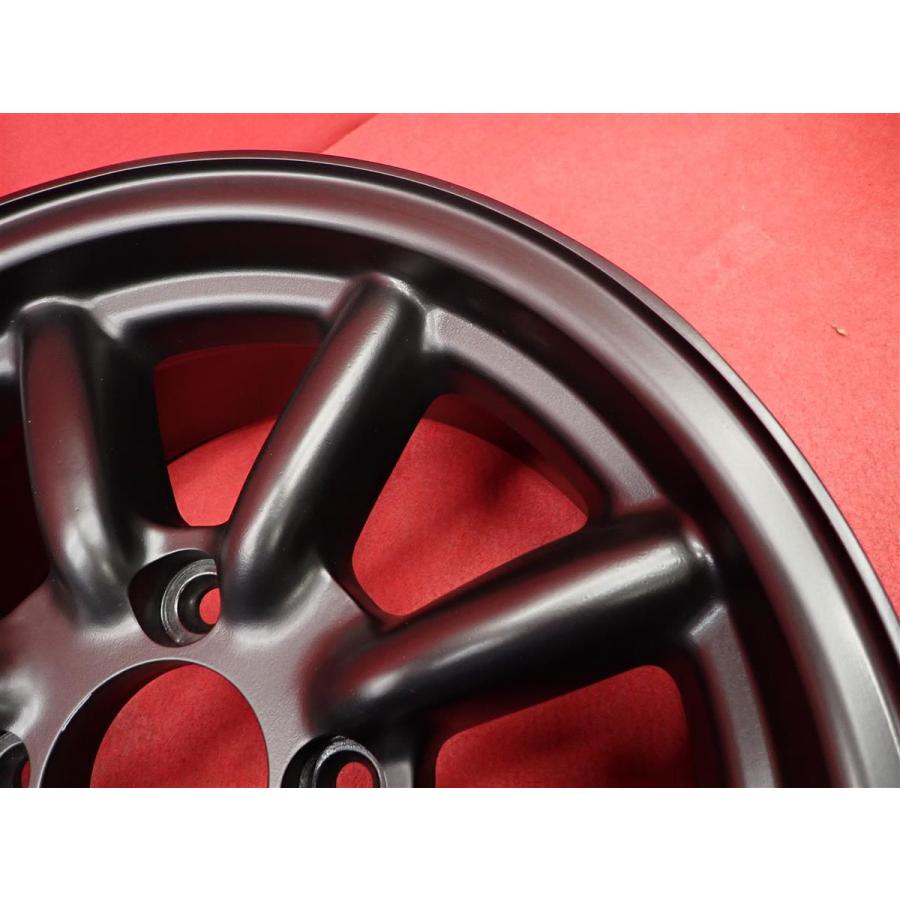 絶版 希少 ブラックレーシング 中古ホイール 4本 6.5J 15インチ PCD114