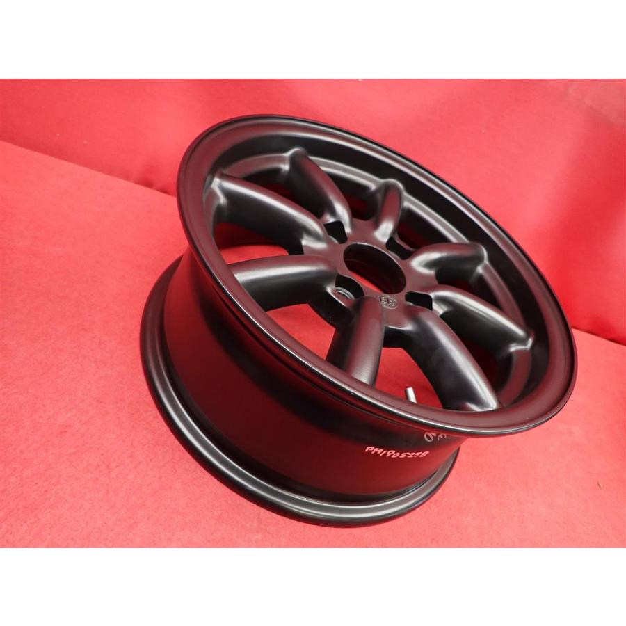 絶版 希少 ブラックレーシング 中古ホイール 4本 6.5J 15インチ PCD114