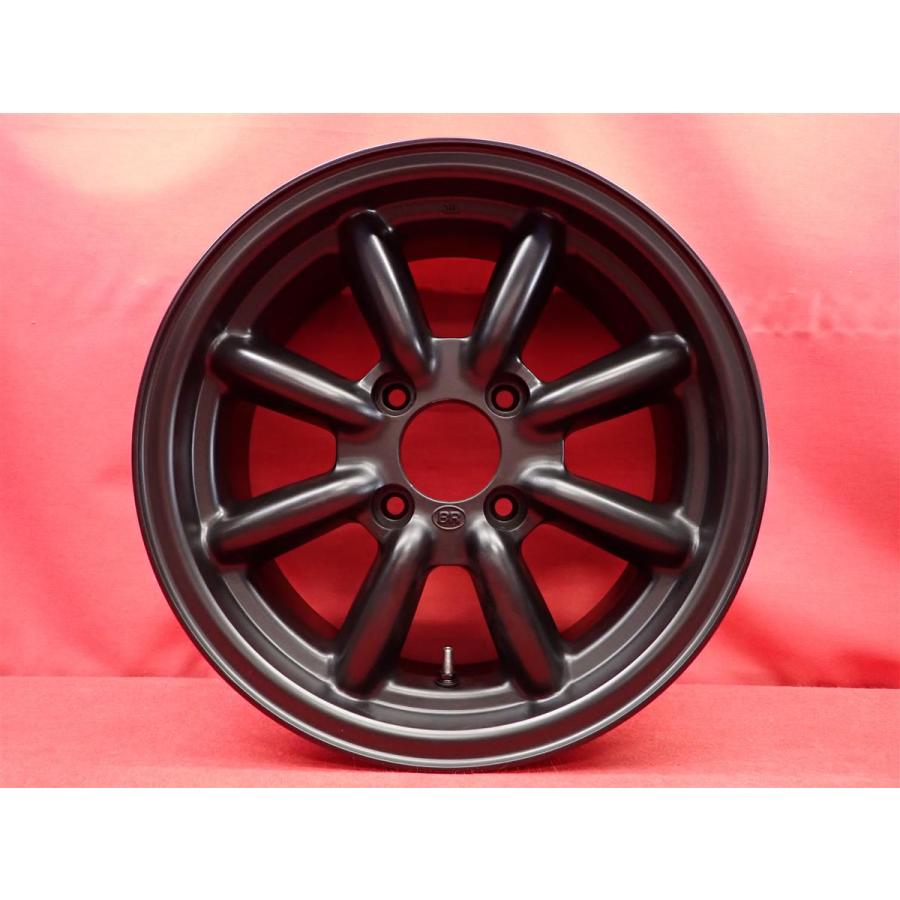絶版 希少 ブラックレーシング 中古ホイール 4本 6.5J 15インチ PCD114