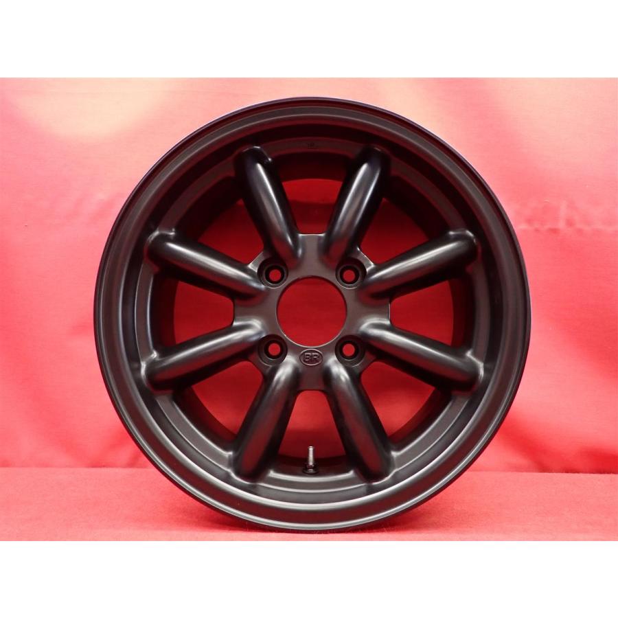 絶版 希少 ブラックレーシング 中古ホイール 4本 6.5J 15インチ PCD114