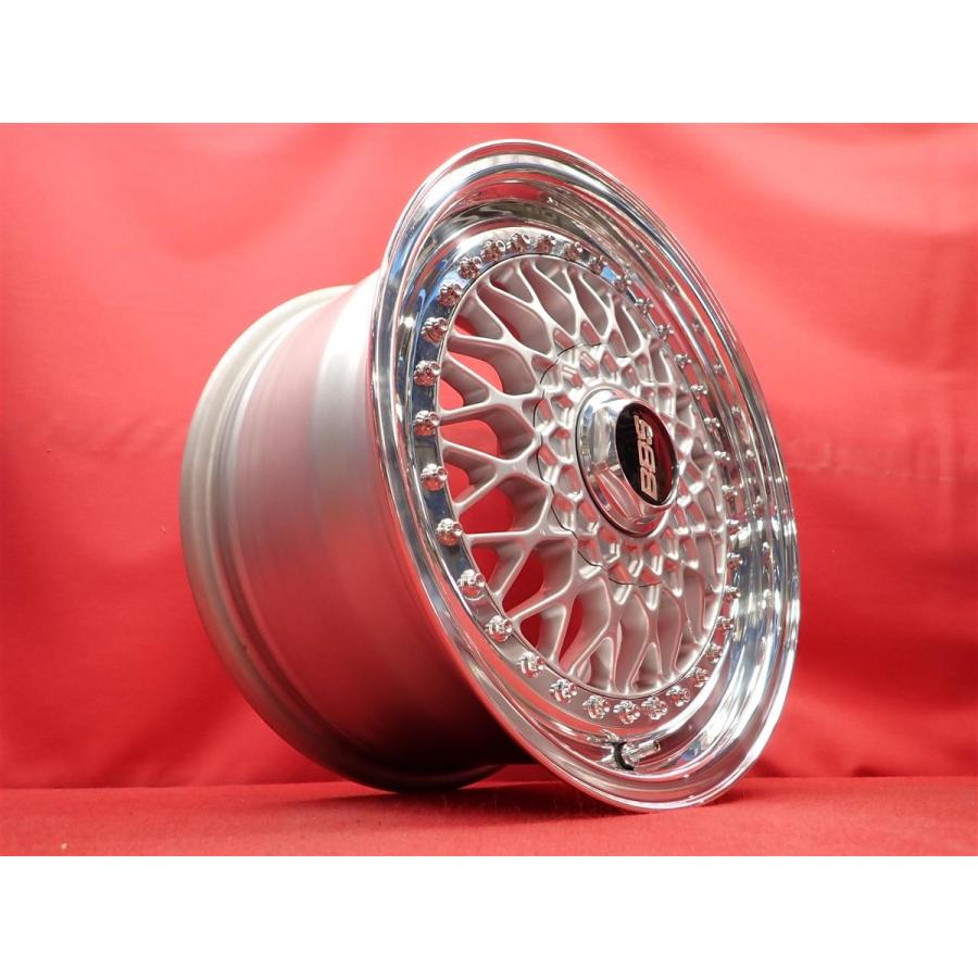 BBS 16インチ RS137メッシュホイールセット PCD114.3 5穴 鍛造 軽量 BBS RS RS137 RS225 中古ホイール 4本 7/8J 16インチ PCD114