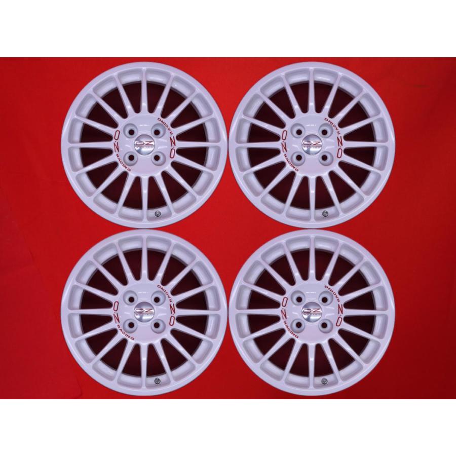 OZ スーパーツーリズモ WRC 中古ホイール 4本 7J 16インチ PCD100 4穴