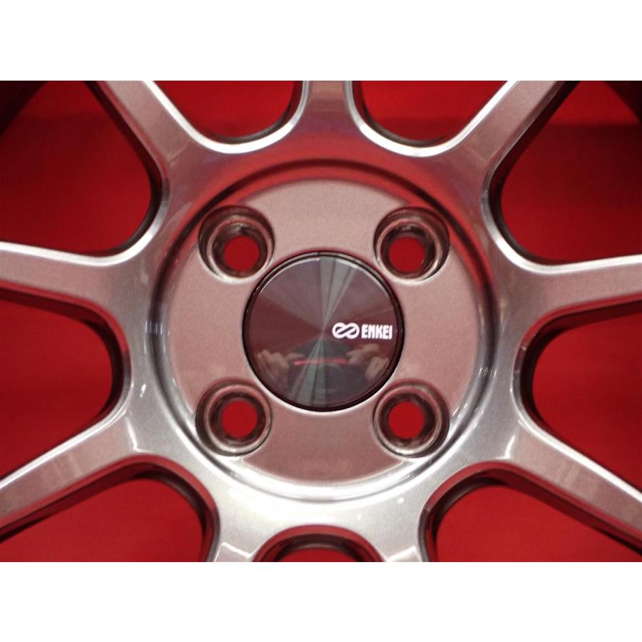 軽量 1本7.7kg ENKEI エンケイ PF09 中古ホイール 4本 7J 17インチ