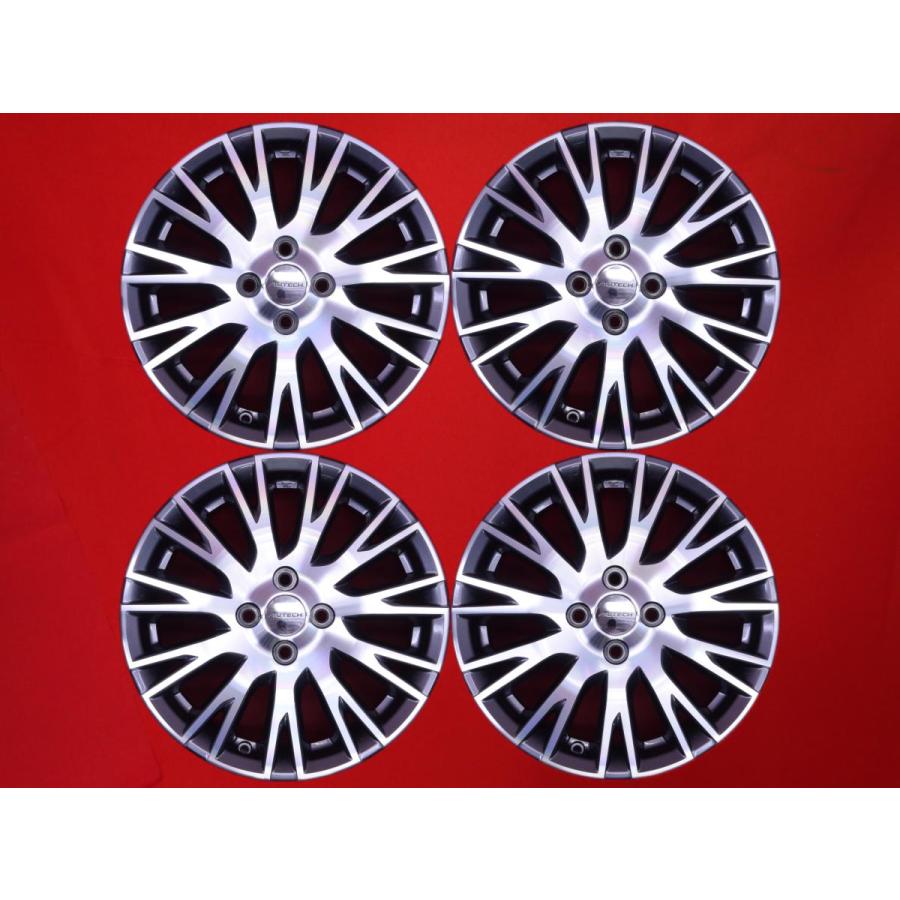 値下げ：中古 スタッドレス＋アルミホイール 4本 （日産ノートで使用） NISSAN ニッサン ノート E12 NISMO ニスモ 純正 中古ホイール 4本 6.5J