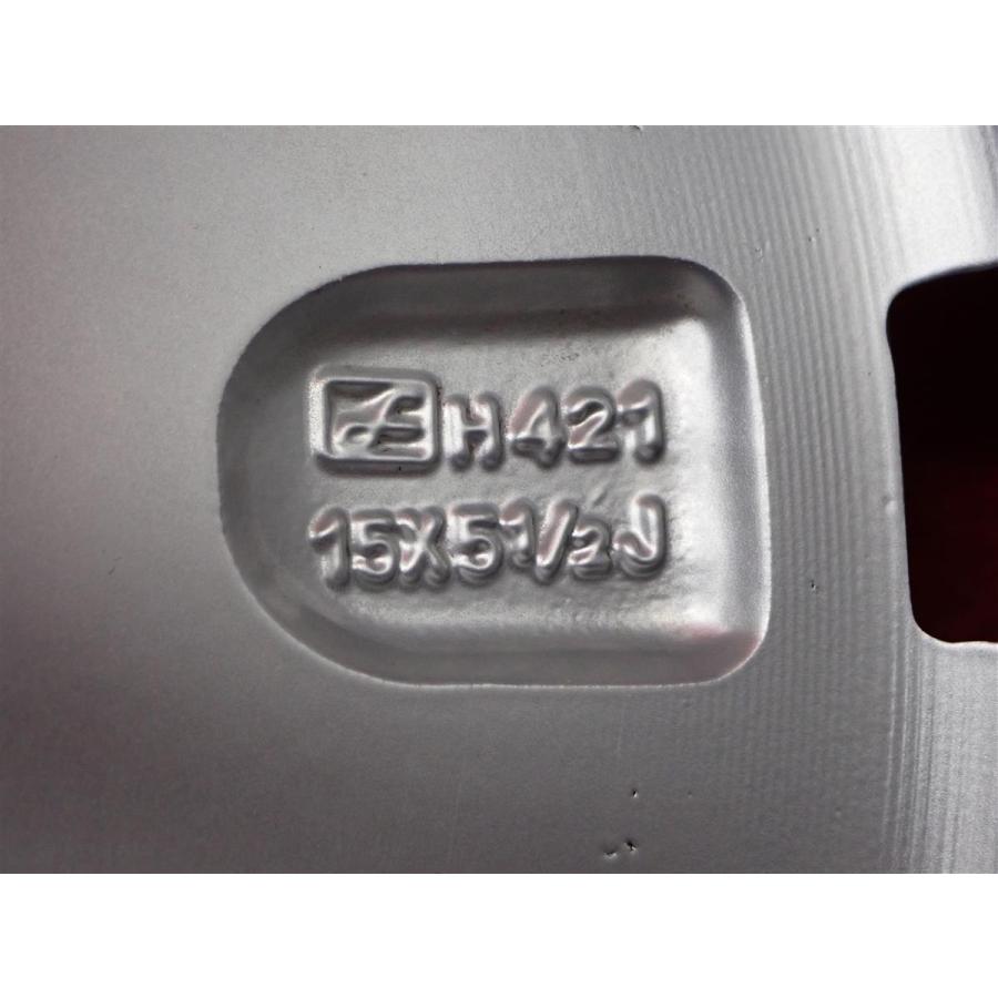 WEDS ウェッズ KEELER FORCE 5スポーク 中古ホイール 4本 5.5J 15
