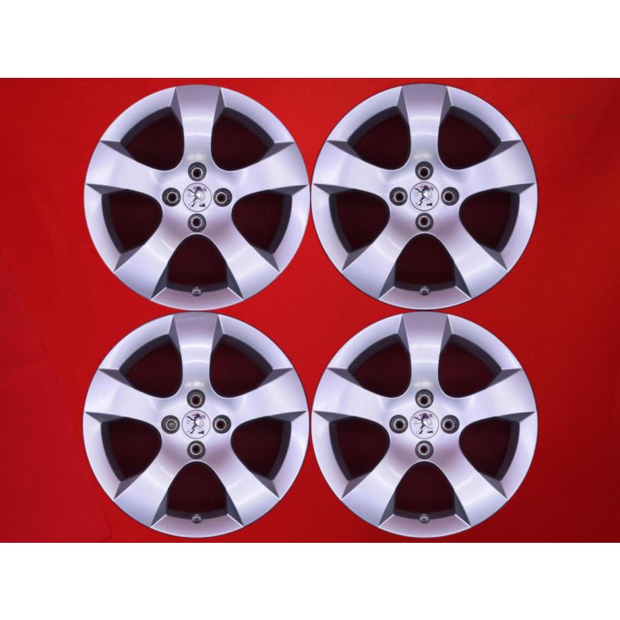 PEUGEOT プジョー 3008 純正 中古ホイール 4本 7.5J 17インチ PCD108 4