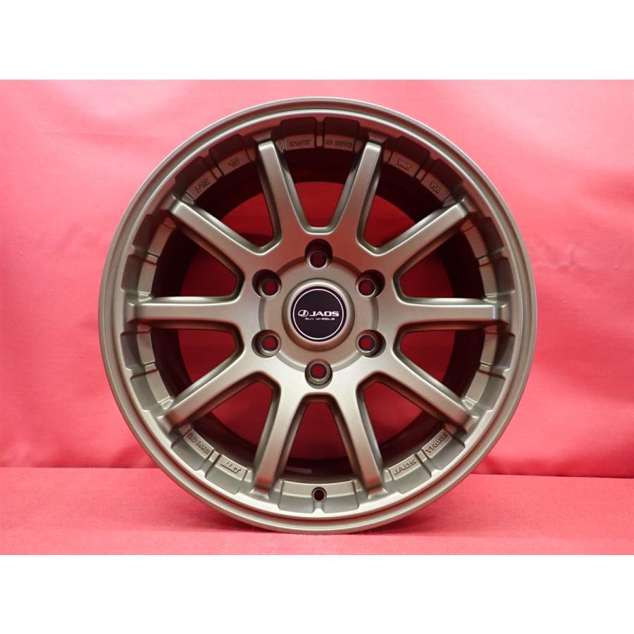 JAOS TRIBE CROSS トライブ クロス 中古ホイール 4本 8J 17インチ